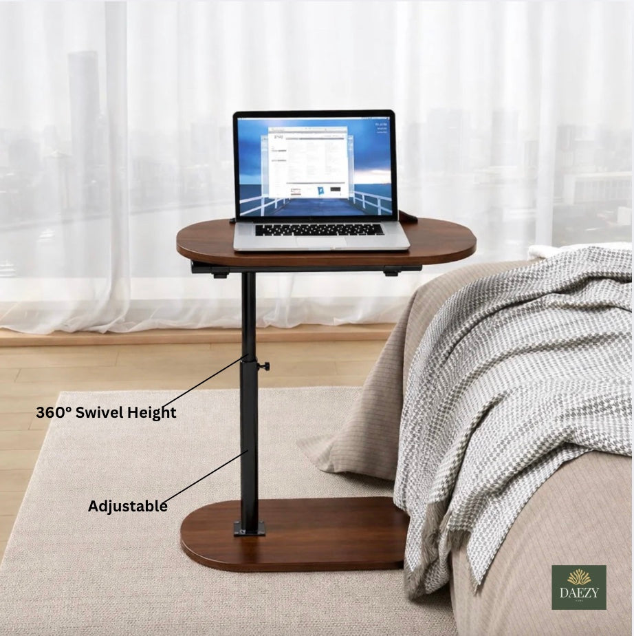 360° Swivel Height-Adjustable Work Table