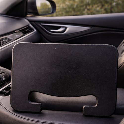 Car Steering Wheel Tray – Foldable Laptop & Food Table 🚗